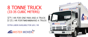 8 tonne - Man With A Van Melbourne