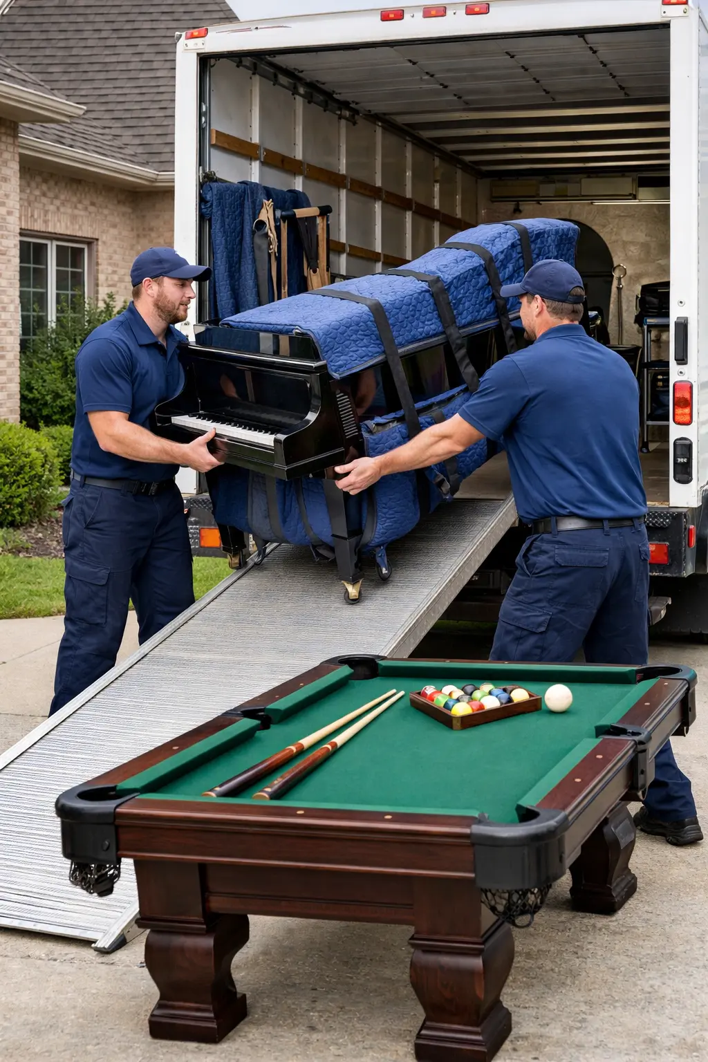Piano and Pool Table Removalists
